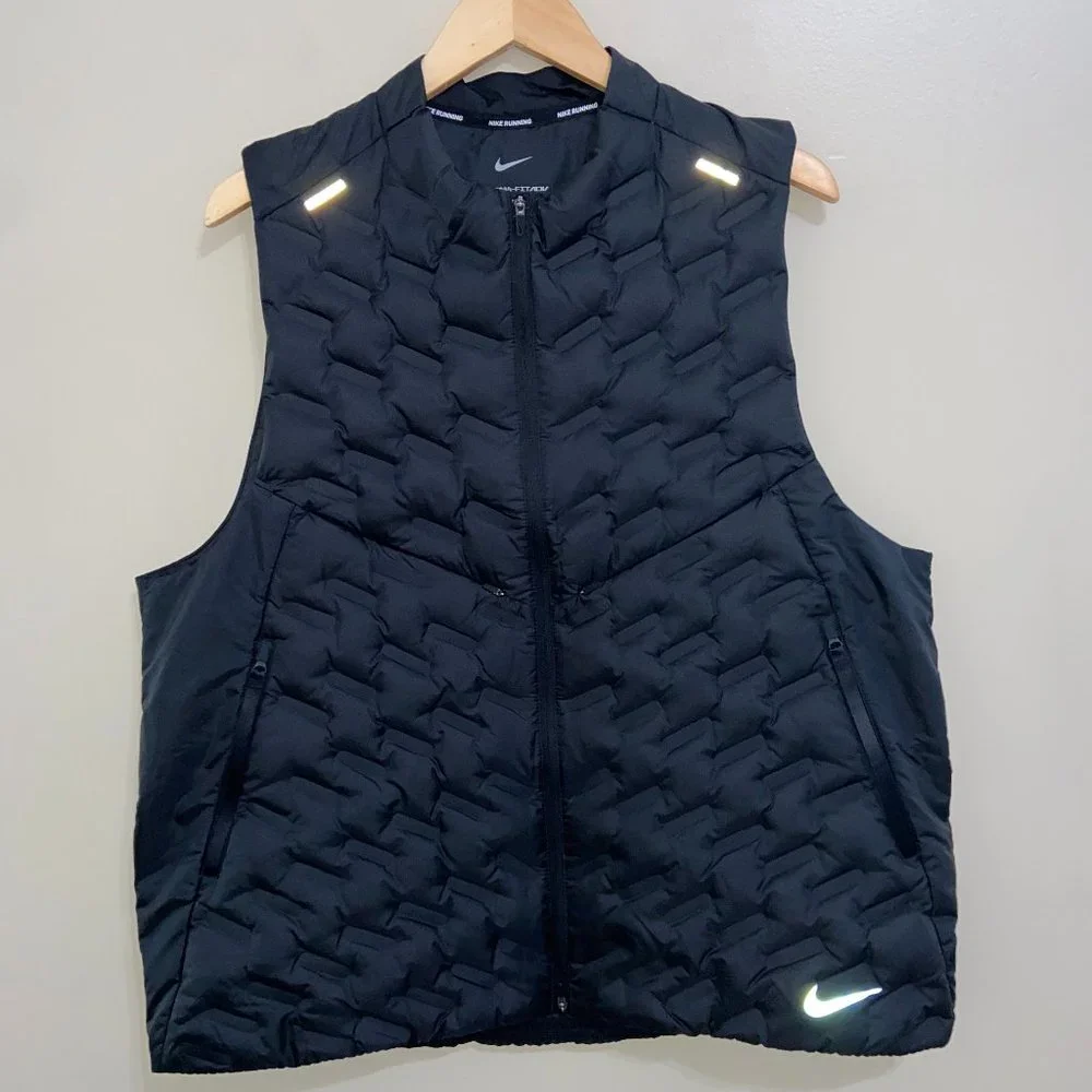 Nike Therma-FIT ADV Repel Down-fill Running Vest Men’s XL DD5695-010 $190 NEW